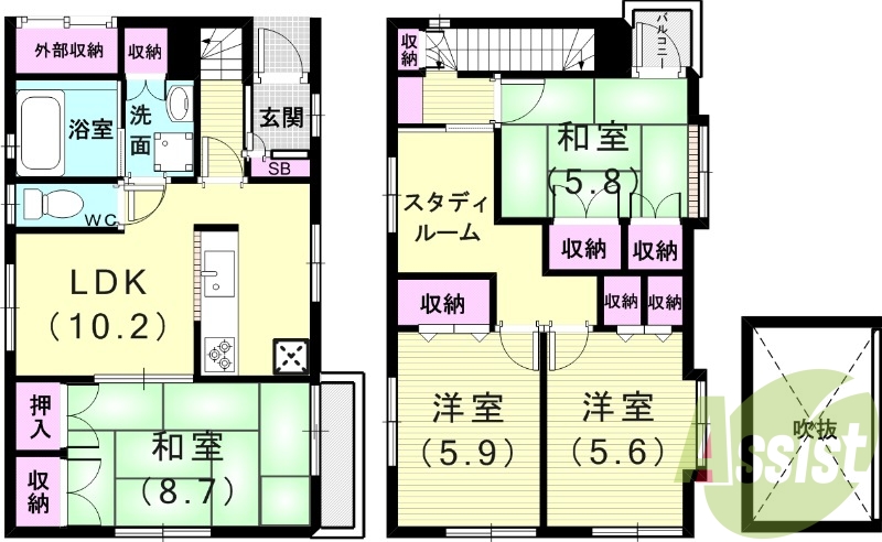 間取図