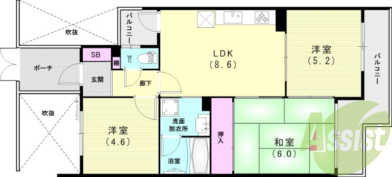 間取図