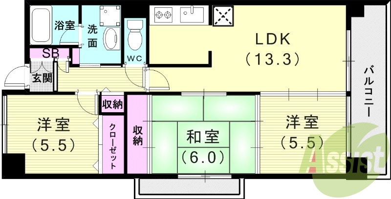 間取図