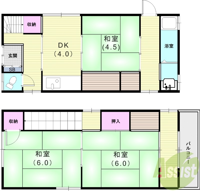 間取図