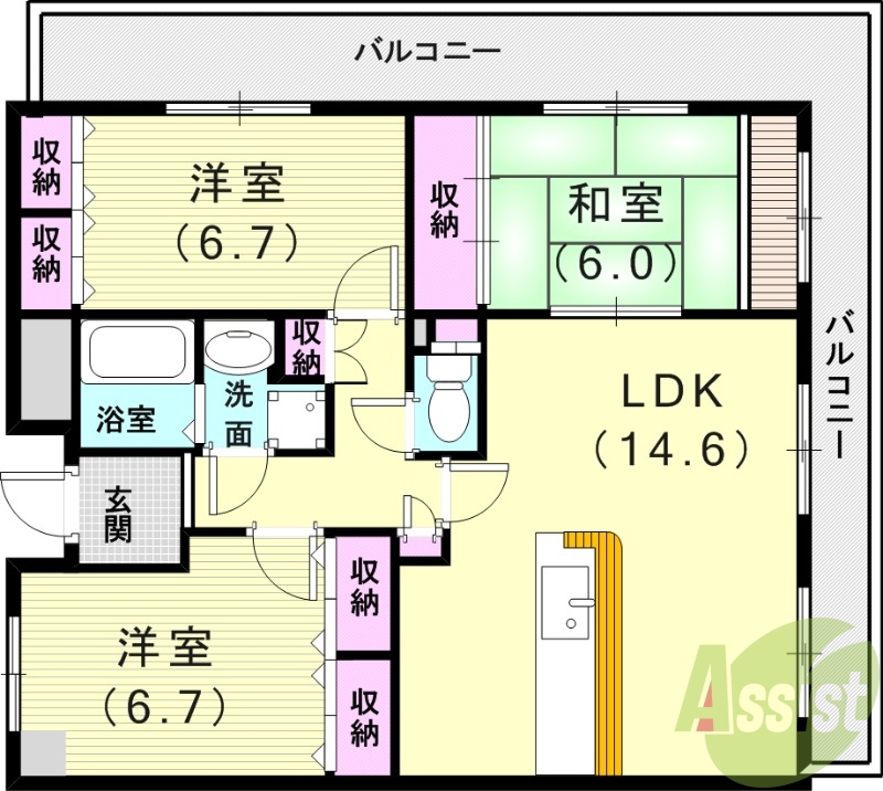 間取図