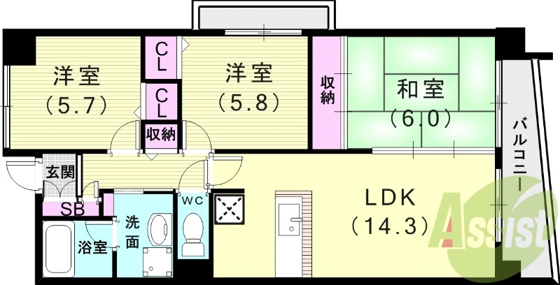 間取図