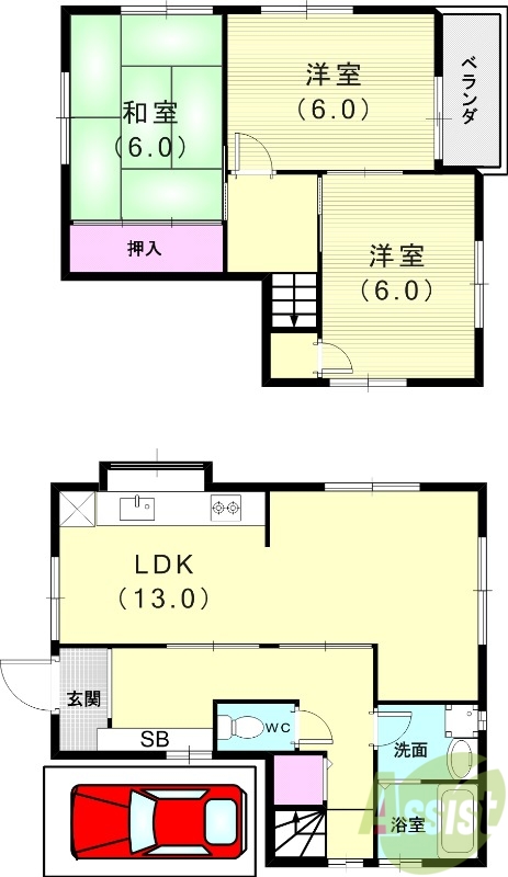 間取図