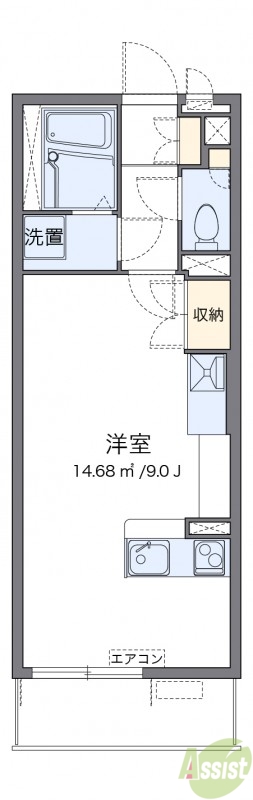 代表的な間取のため実際の間取とは異なる場合があります