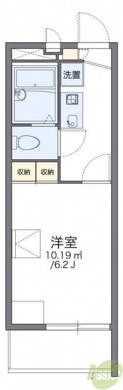 代表的な間取のため実際の間取とは異なる場合があります