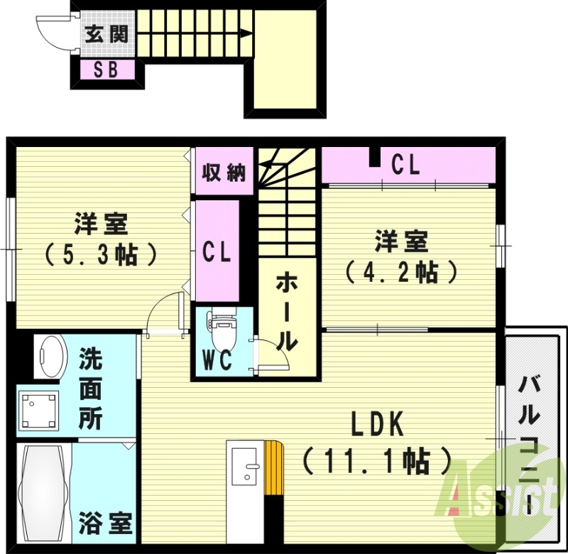間取図