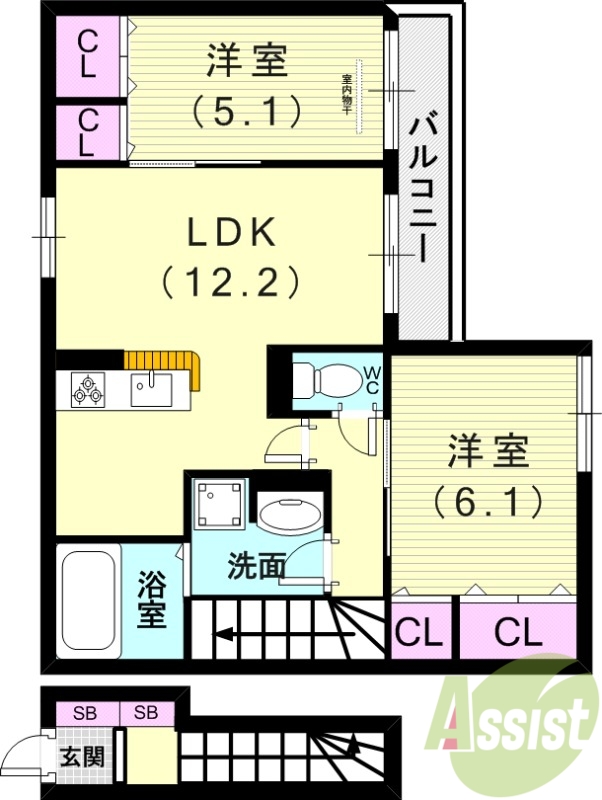 間取図