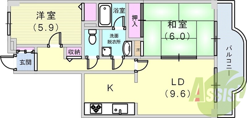 人気の間取り