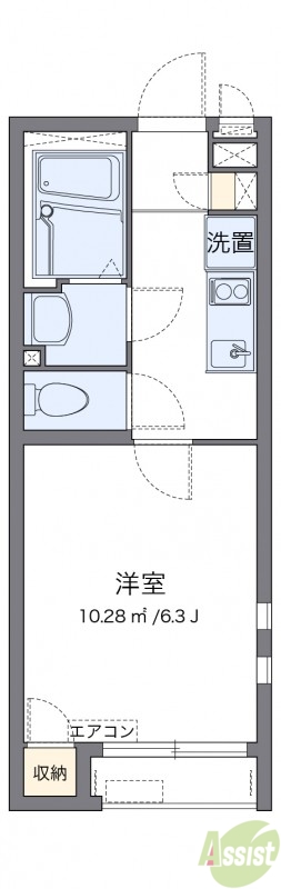 代表的な間取のため実際の間取とは異なる場合があります