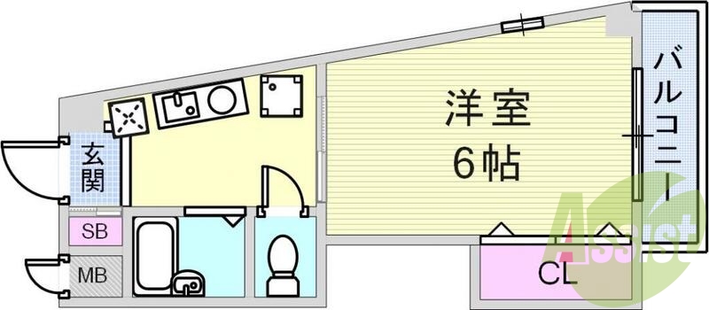 一人暮らしにおすすめの物件です。