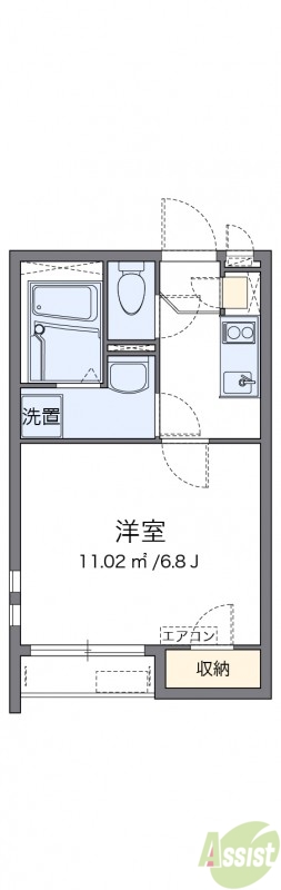 代表的な間取のため実際の間取とは異なる場合があります