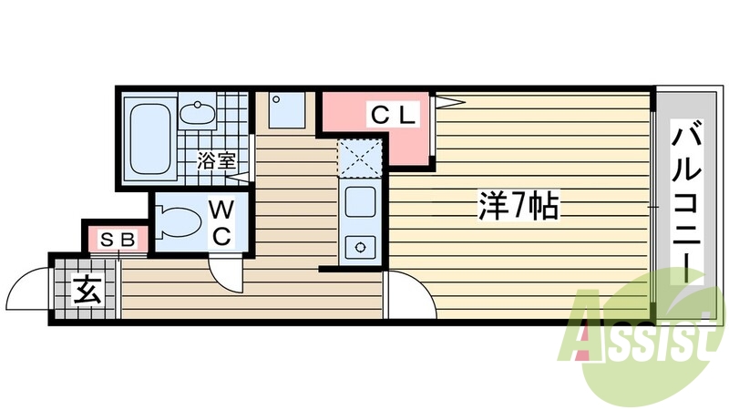 シンプルな住み心地を実感できる素敵な間取りになってます。