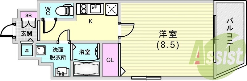 使いやすい間取。