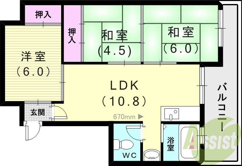 間取図