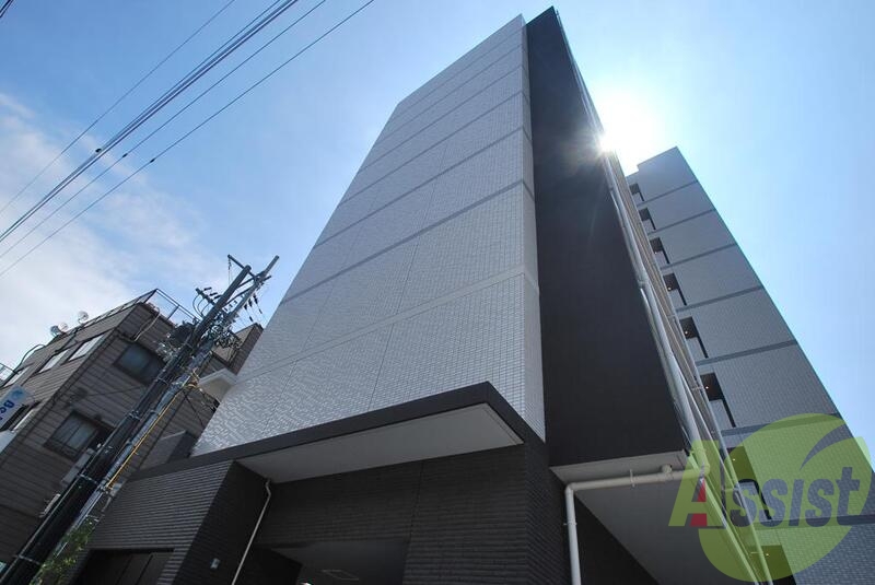 グランカリテ神戸ハーバーランド前の外観