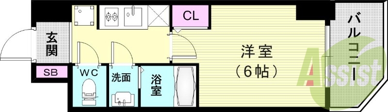 15階の間取り図