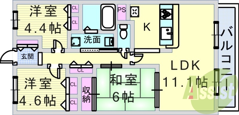 間取図