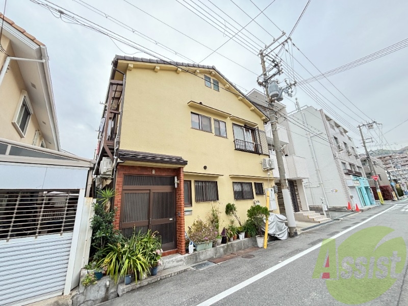 深江北町テラスハウスの外観