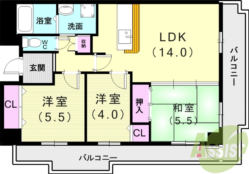 間取図