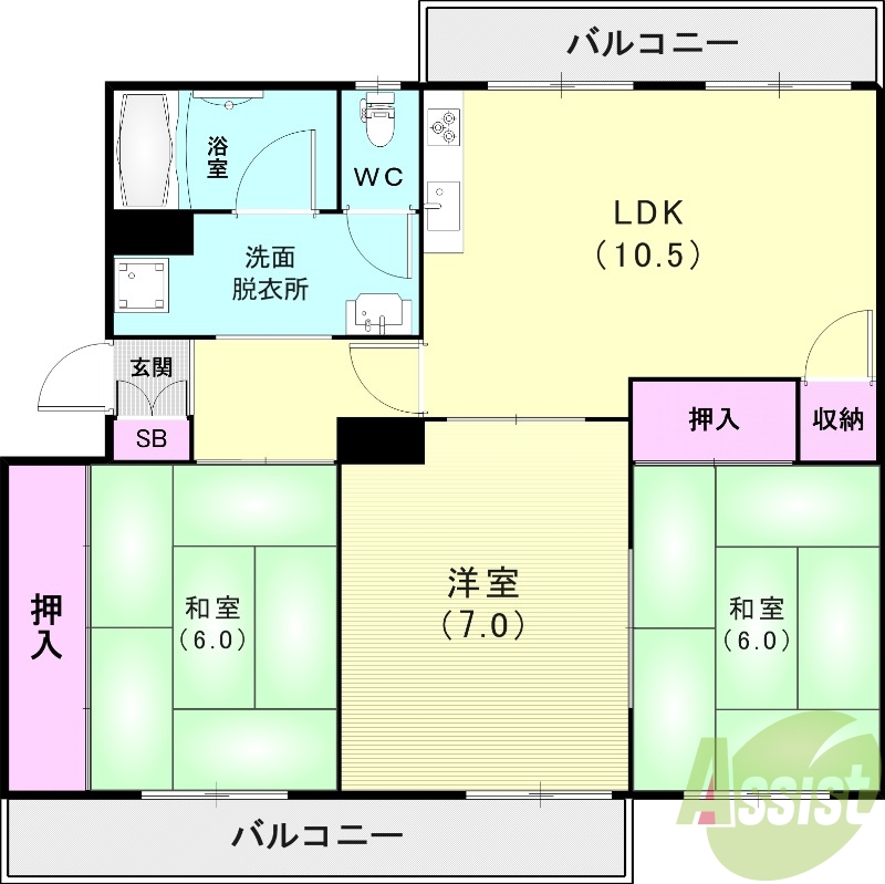 間取図
