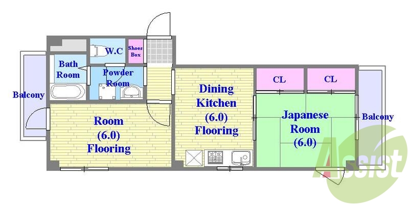 間取りです