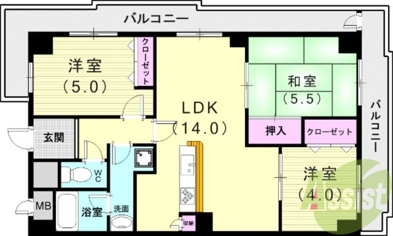 間取図