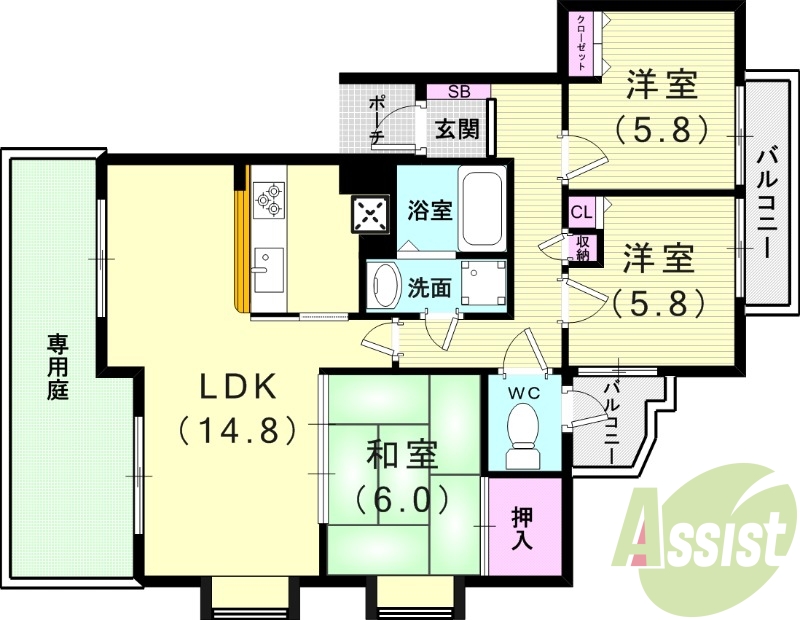 間取図