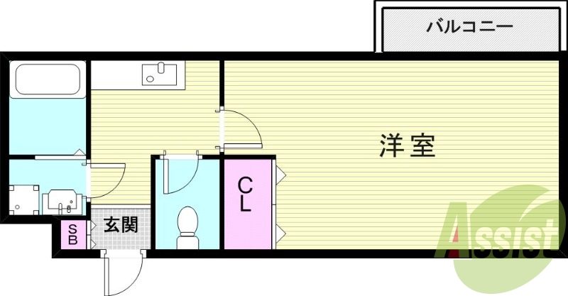 3階の間取り図