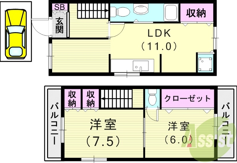間取図