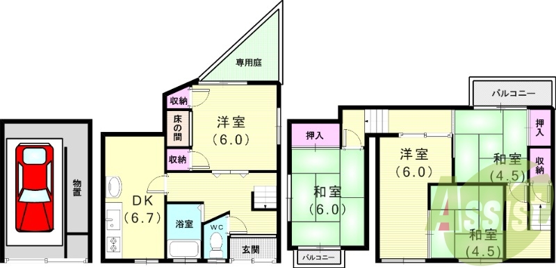 間取図