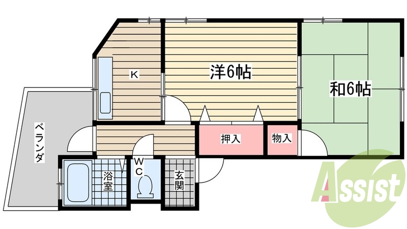 静閑で、豊かな暮らしの環境に恵まれています
