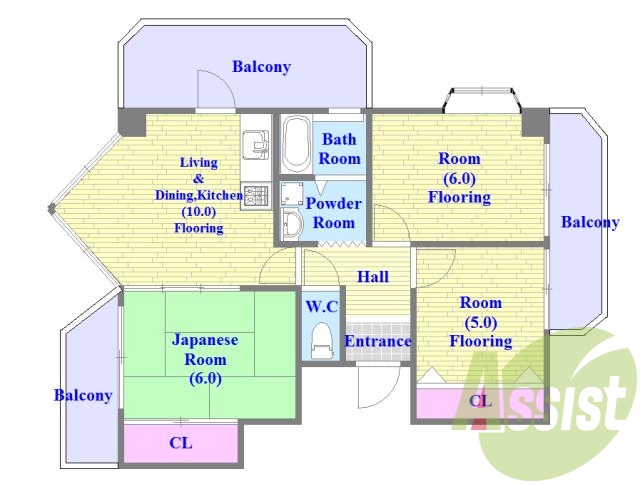 部屋数にこだわるファミリーさんはココ。