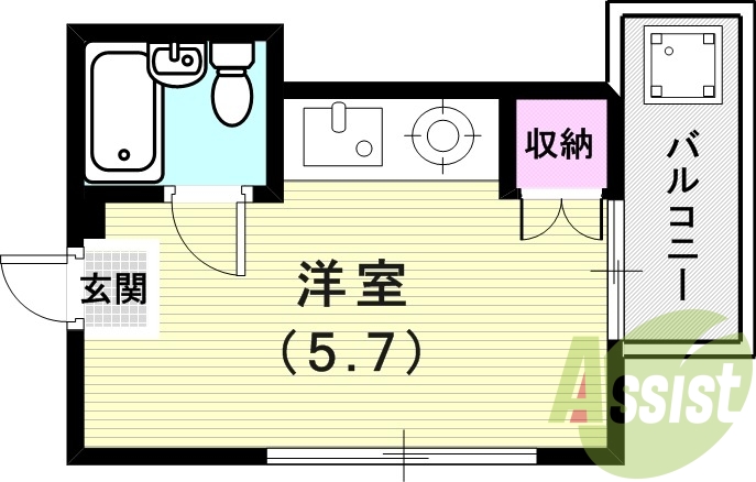 シンプルな住み心地を実感できる素敵な間取りになってます。