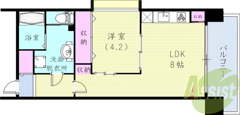 3階の間取り図