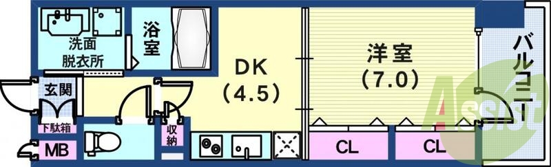間取図