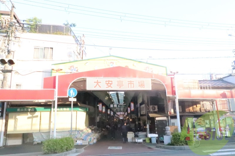 大安亭市場 422m 大安亭市場 422m