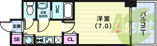天井が高いので開放感あります