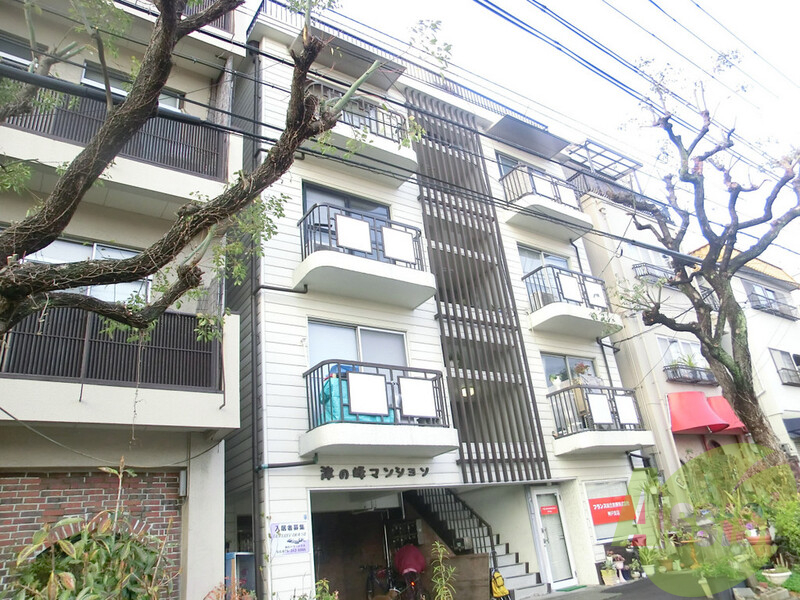 津の峰マンションの外観