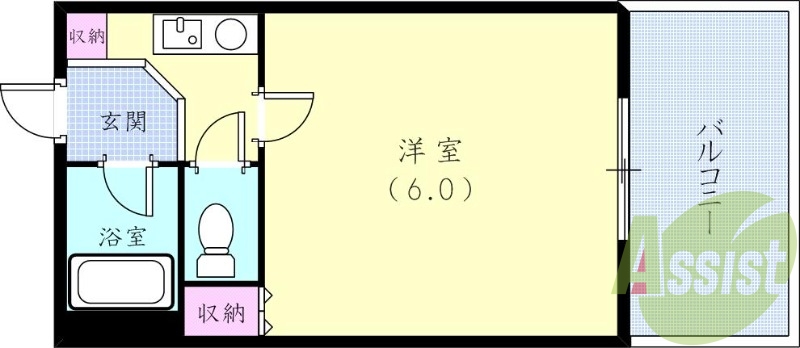 3階の間取り図