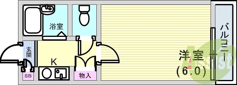 3階の間取り図