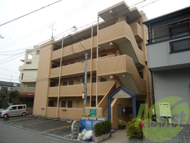 HU岩屋ハイツの外観