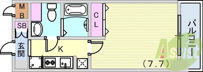 間取図