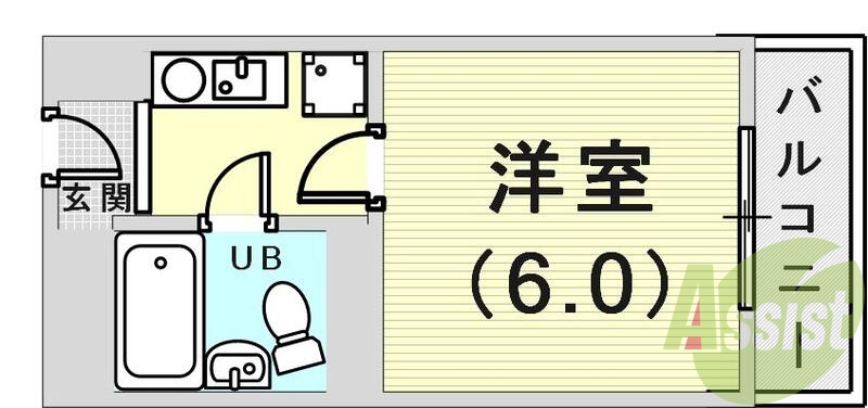 7階の間取り図