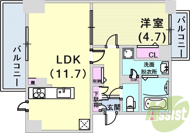 間取図
