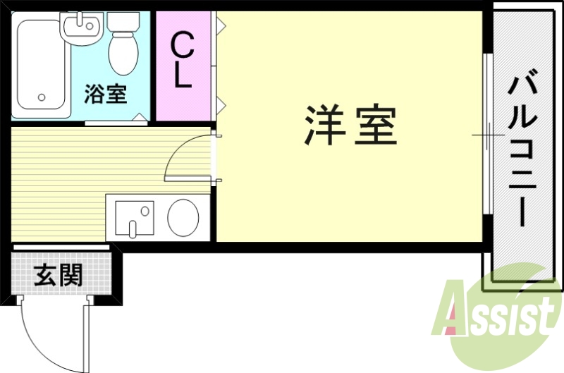 3階の間取り図