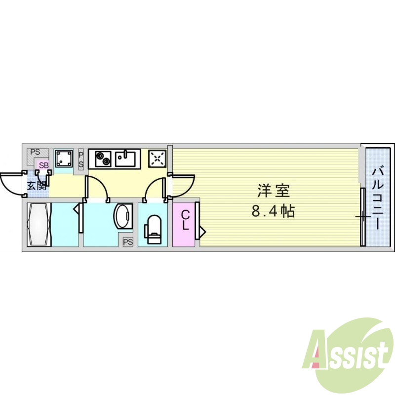 3階の間取り図