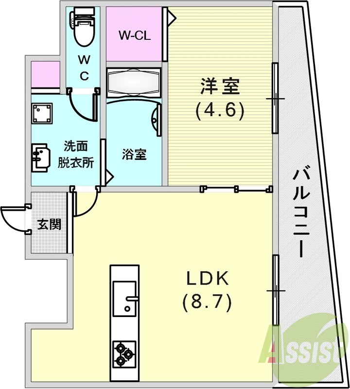 安らぎをもたらすプライベート空間