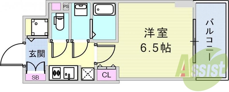 使いやすい間取です。