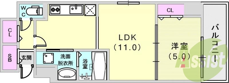 安らぎをもたらすプライベート空間