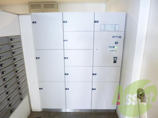 不在時の荷物は全てこちらで管理できますね 不在時の荷物は全てこちらで管理できますね